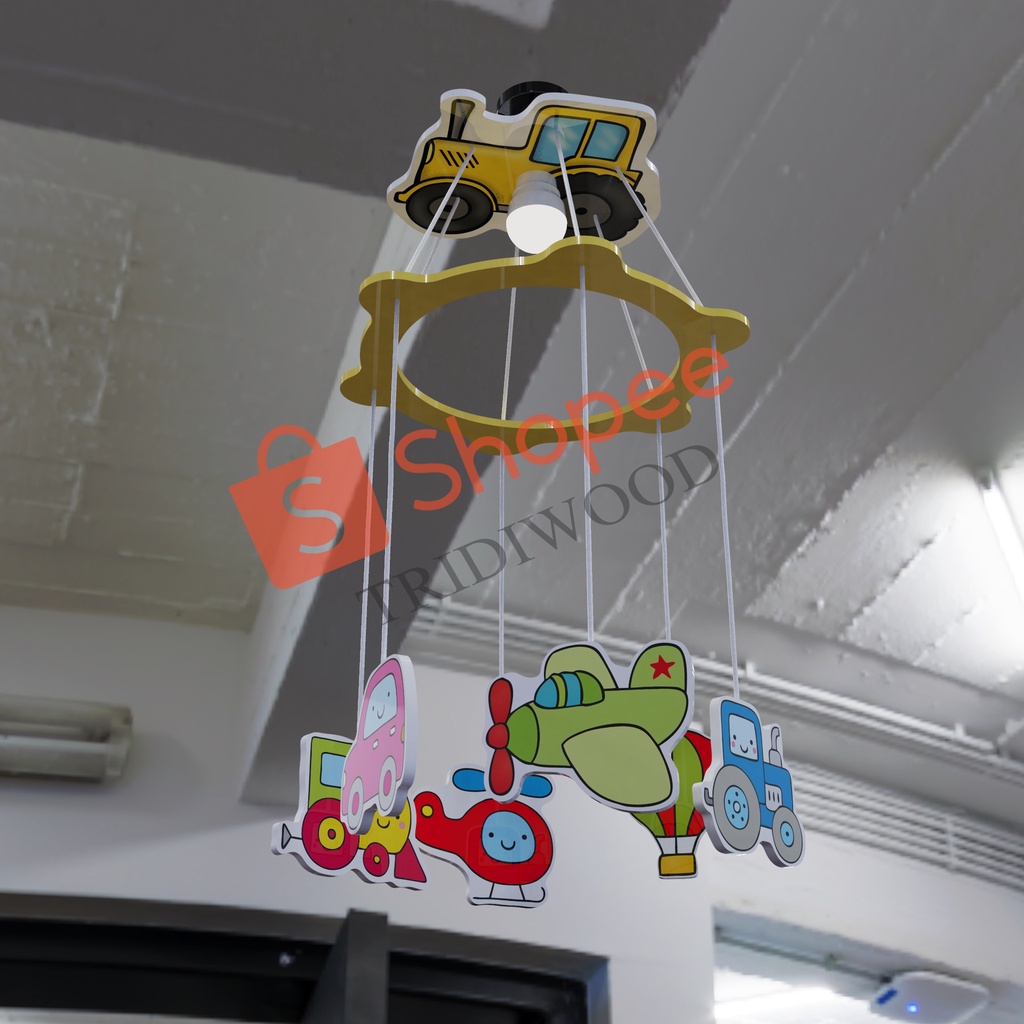 LAMPU GANTUNG KAMAR ANAK / LAMPU KAMAR ANAK LAKI LAKI