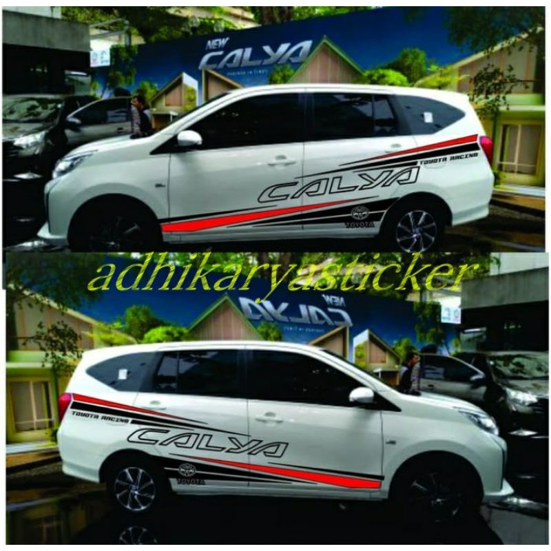 STIKER MOBIL CALYA STIKER MOBIL KEREN TERMURAH TERLARIS