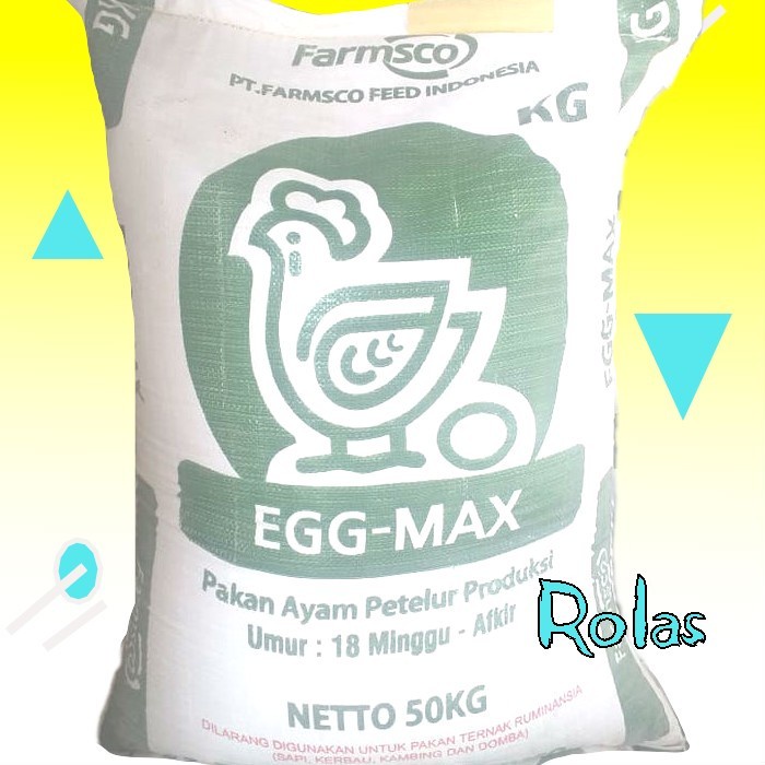 Harga Ambil Sendiri Pakan Jadi Komplit Ayam Petelur Farmsco Egg Max