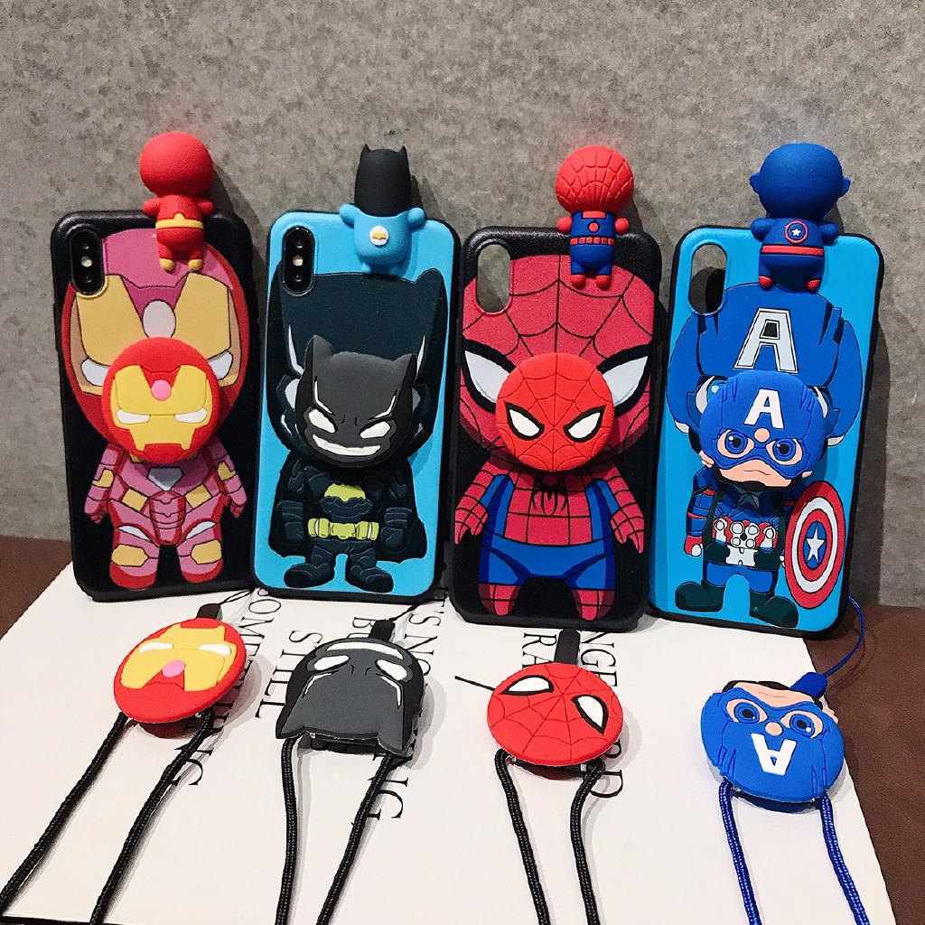 Case HP Gambar 3D OPPO Realme 5 5i 5s C2 C3 C11 A3S A7 A5S