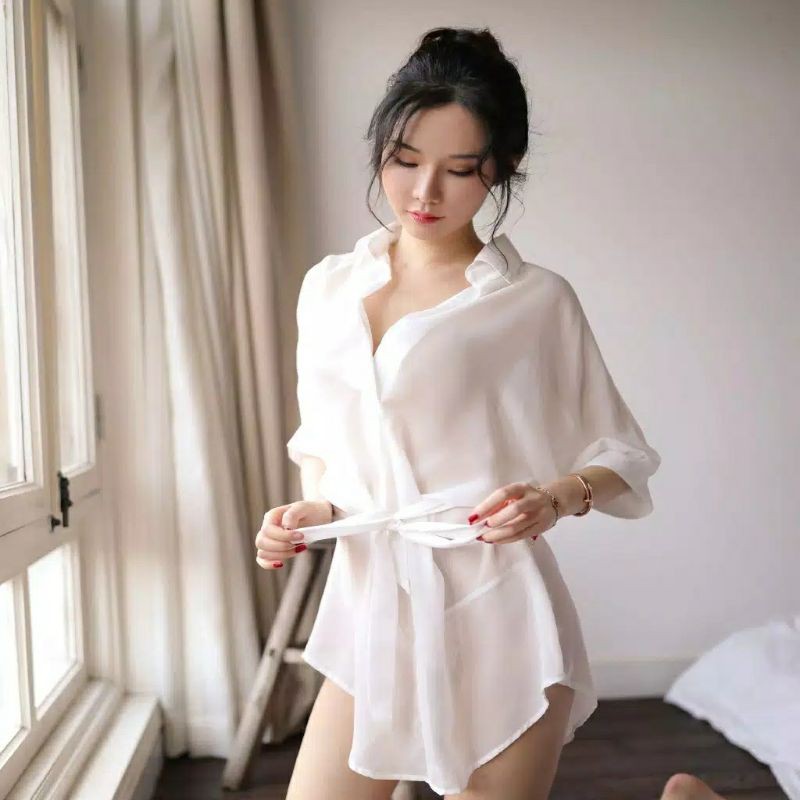 GAUN SEXY WANITA BAHAN lace TRANSPARAN