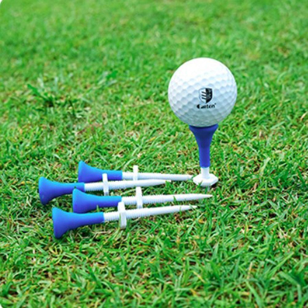 Lanfy Golf Tees Less Friction 5pcs/box Hitting Club Golf Aksesoris Bola Golf Kuku Olahraga Training Ball Holder Rumah Kantor Training Swing Practice Ball Socket