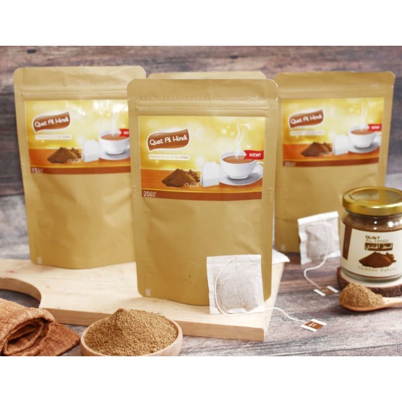

Qusthul Hindi Celup - Qust Al Hindi kemasan celup - Qusthul Hindi Tea Bag