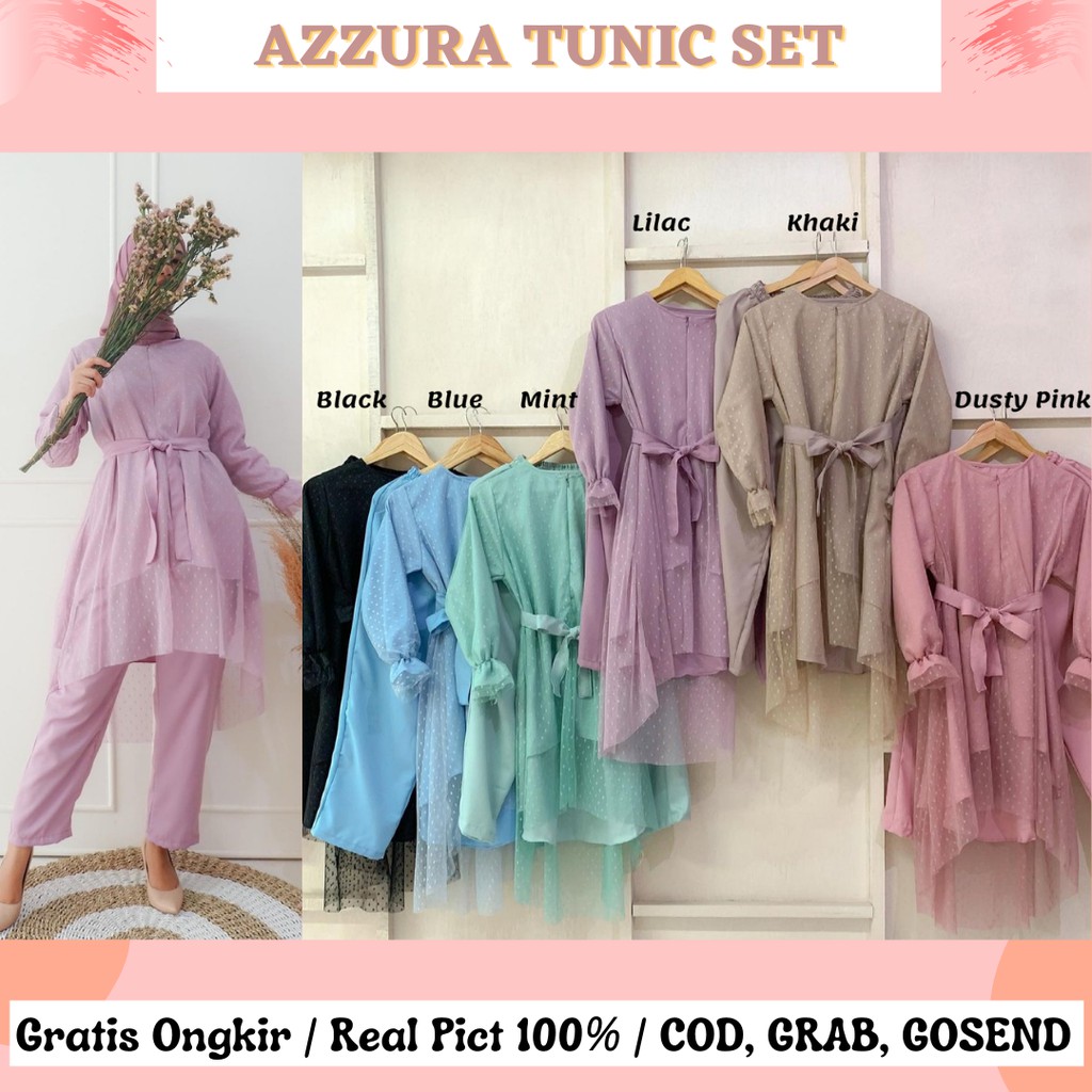 AZZURA SET / ANSHARA LONG TUNIK