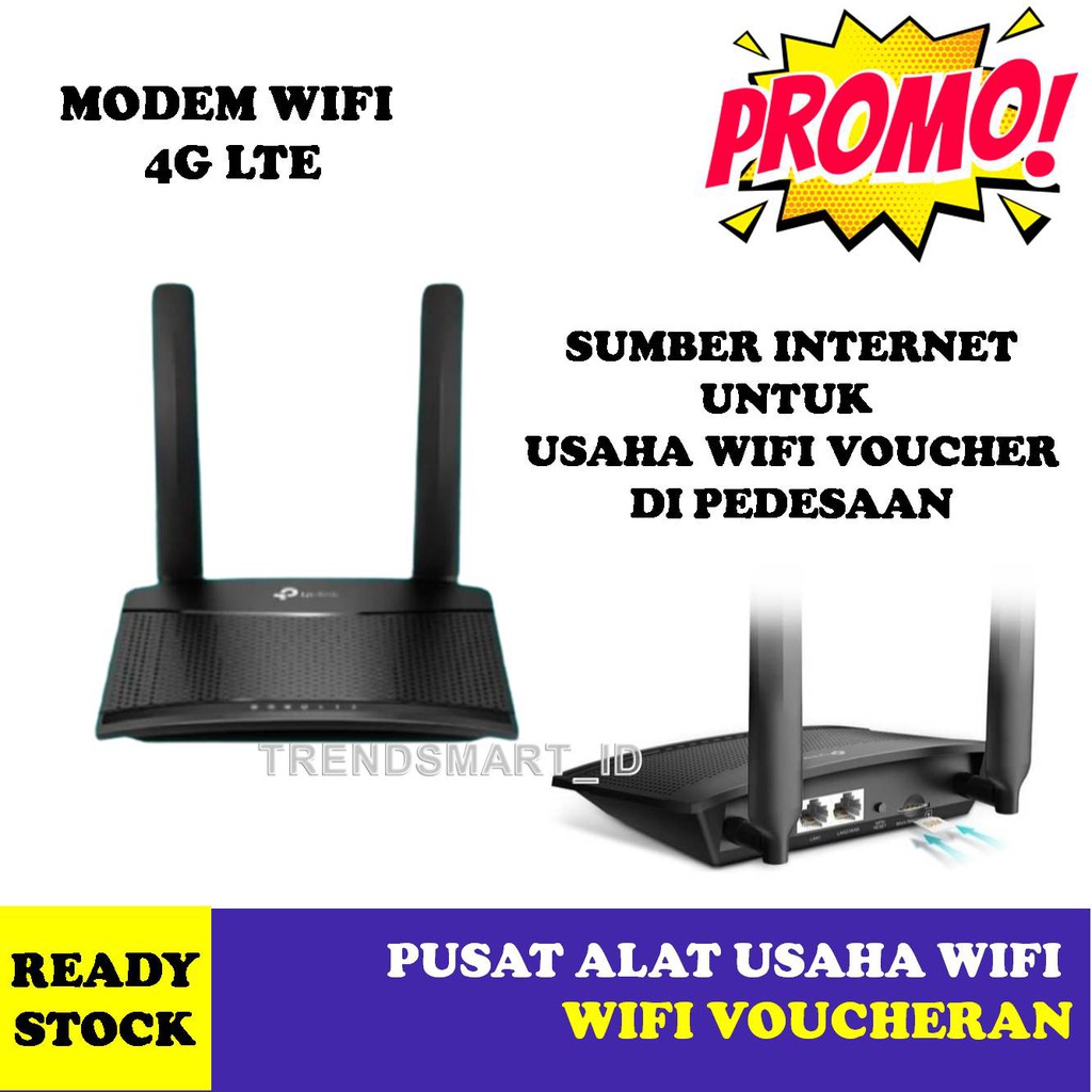Modem Wifi 4g lte untuk usaha wifi voucheran