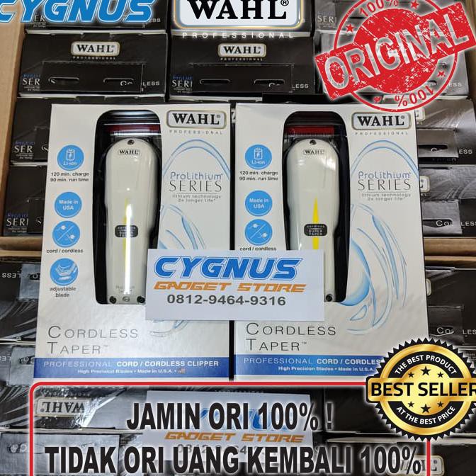 Clipper WAHL Cordless Taper / Super Taper Cordless ORIGINAL USA ]]