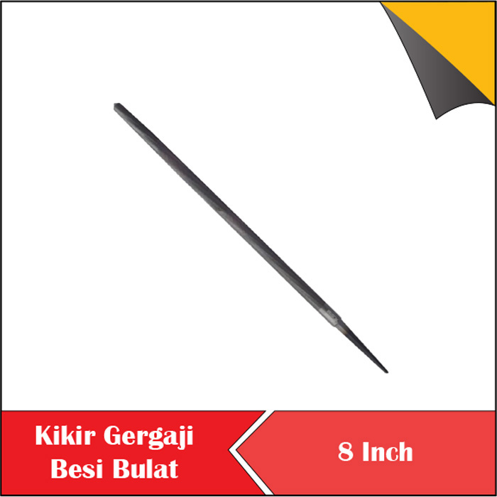 Kikir Besi Kikir bulat kecil Kikir Bulat 8inch murah