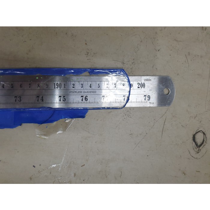 

Gilaa!!! Penggaris Stainless Steel 200 Cm / 2 Meter Opt Terbatas