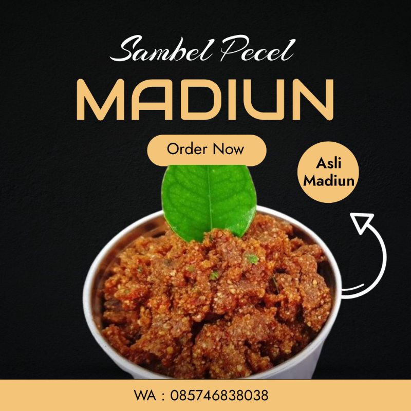 

Sambel Pecel Asli Madiun 250g