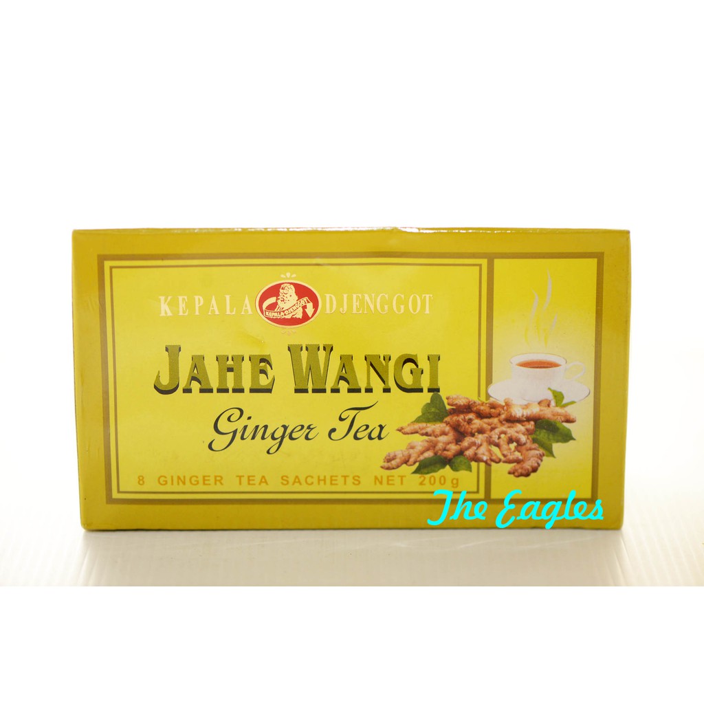 

Teh Jahe Wangi ginger tea kepala djenggot SOLO 200gr 8 sachet gardoe minuman Drinks powders yellow