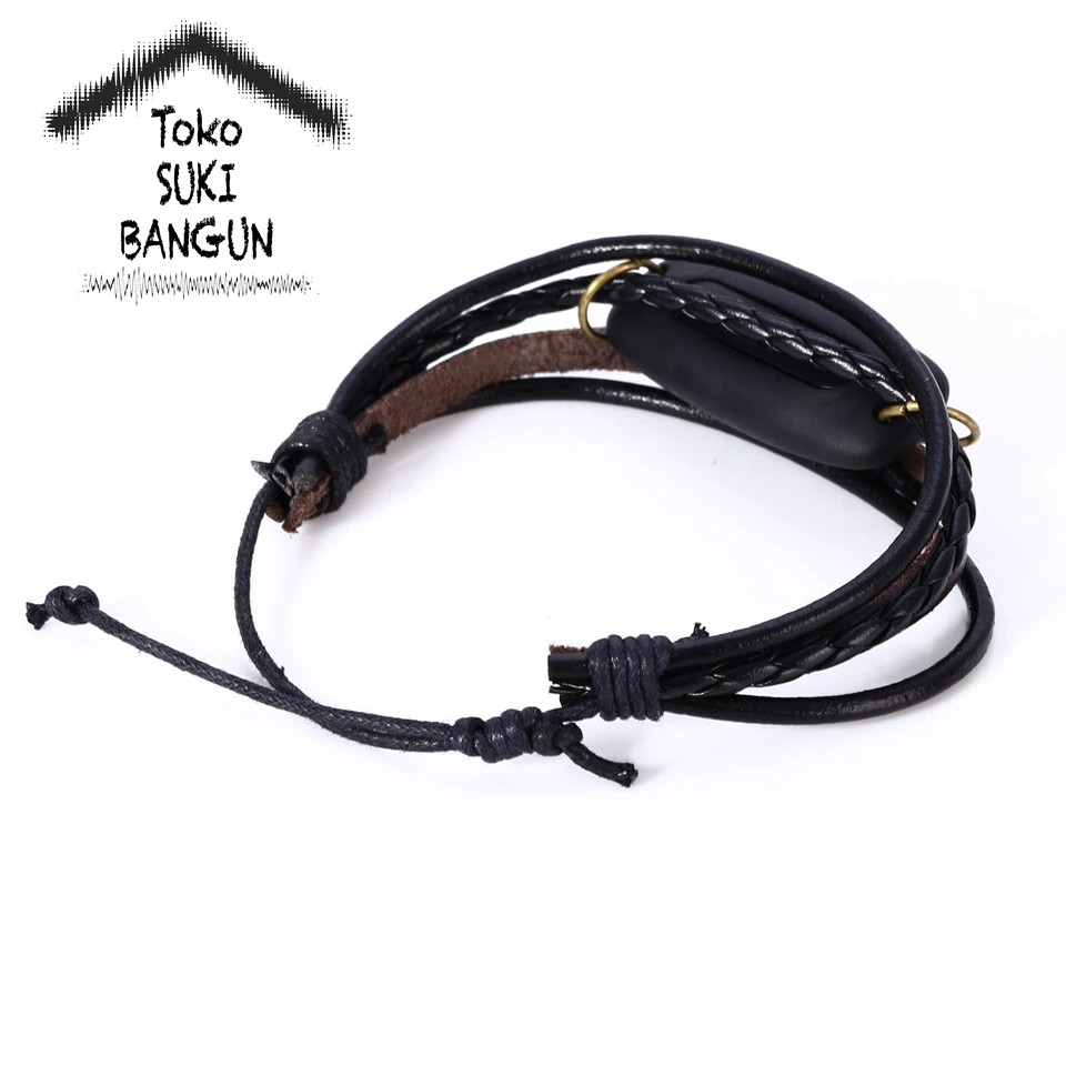 TALI JAM Xiaomi Mi Band 2 Kulit Leather BOHEMIA Watch Strap Band