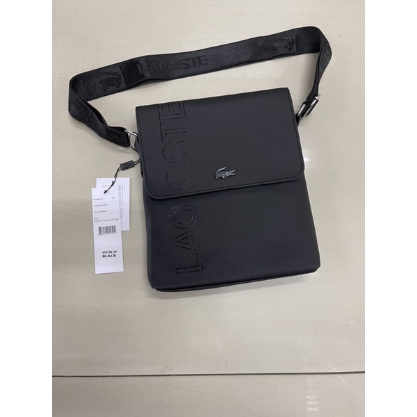 Man Sling Bag Lacoste_ Tas Selempang Pria Lacoste- Impor Premium