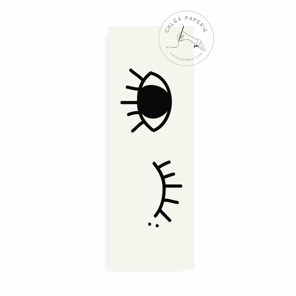 

Bookmark / Eye Open Eye Shut / Pembatas Buku