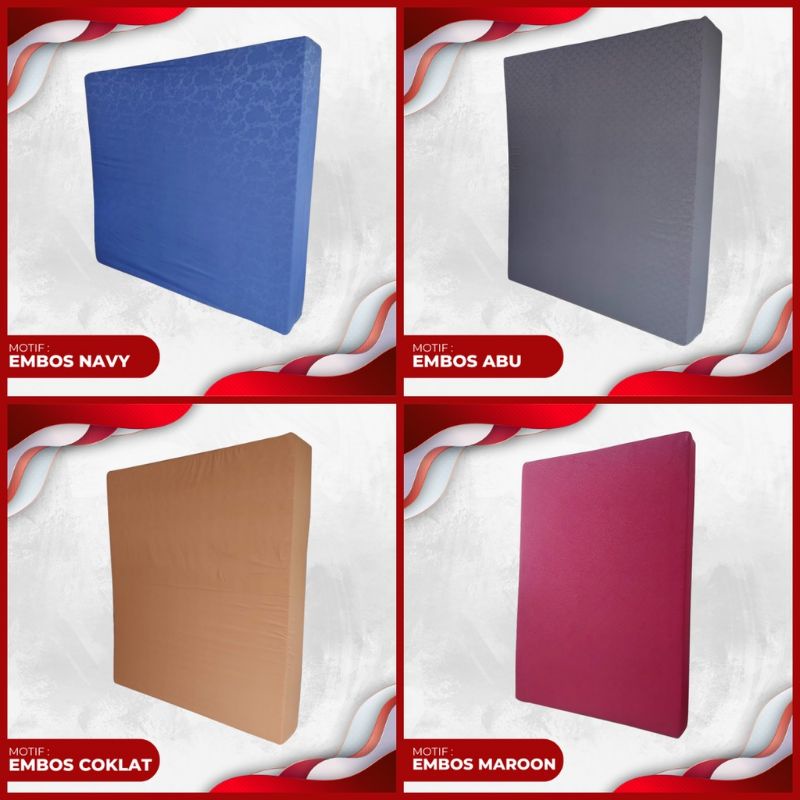 Sarung Kasur Busa Resleting Tebal 15cm  Sprei Resleting Sarung Kasur Inoac, Cover Kasur Inoac