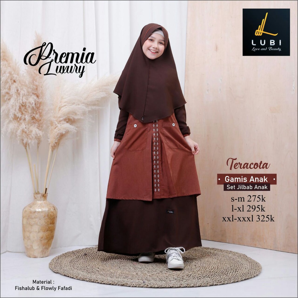GAMIS ANAK LUBI PREMIA / GAMIS ANAK LUBI
