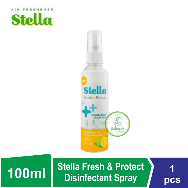 Stella Fresh &amp; Protect Disinfectant Travel Spray Fresh Citrus 100ml