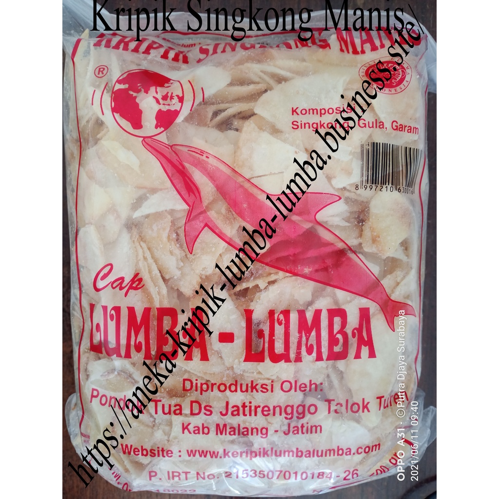 Jual Kripik Singkong Pecahan Cap Lumba Lumba Shopee Indonesia