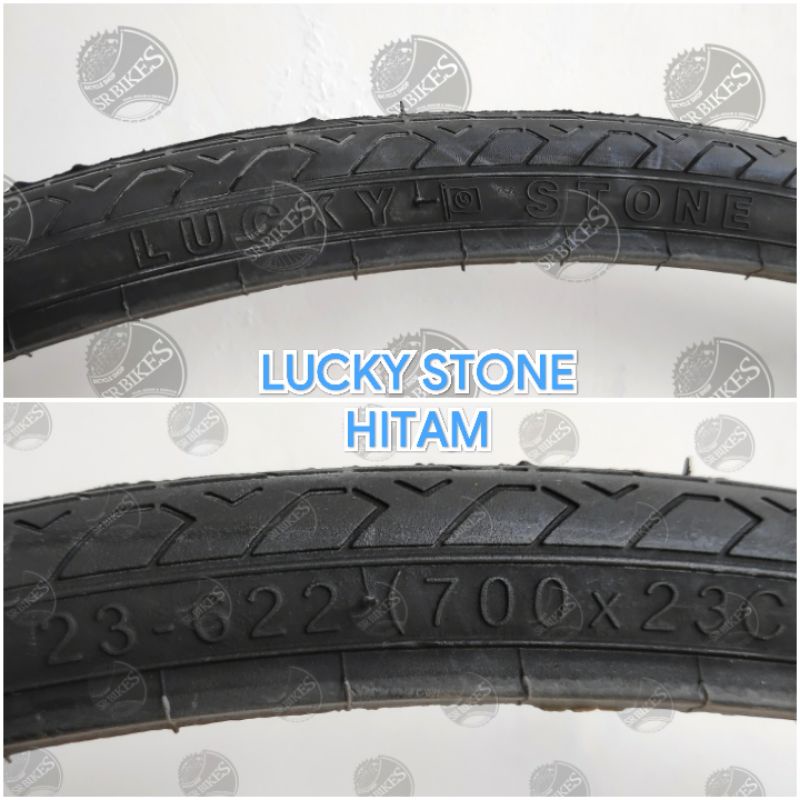 Ban Luar 700 x 23c Sepeda Fixie Pixy Roadbike SWALLOW / LUCKY STONE