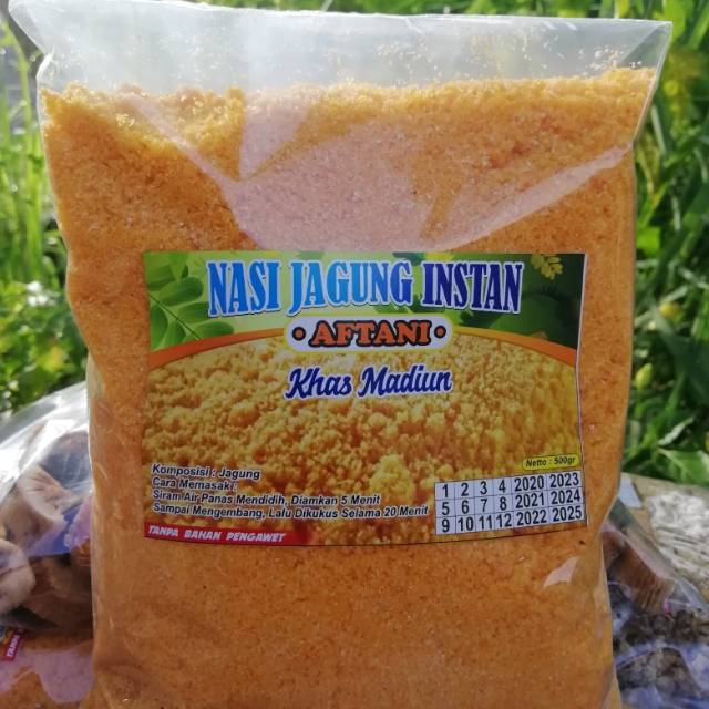

Nasi jagung instan