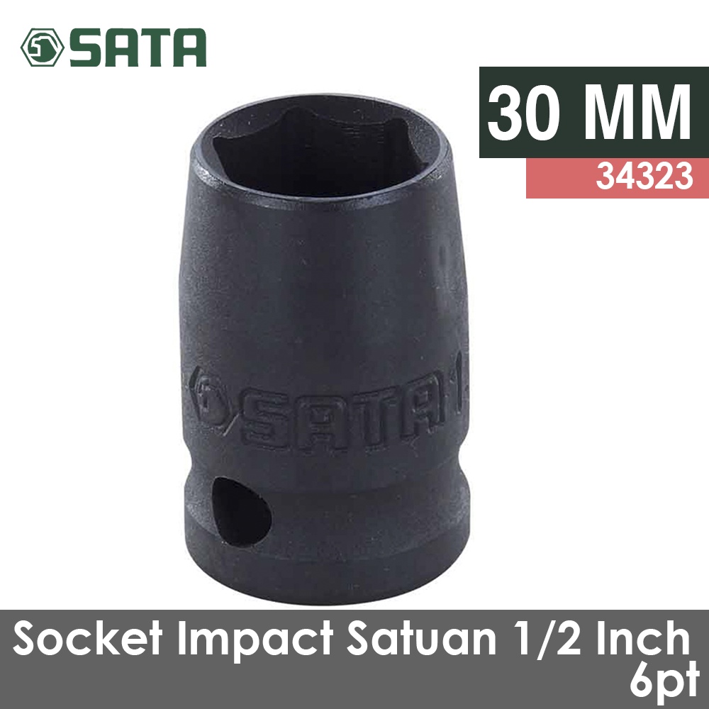 SOCKET 1/2 INCH 30 MM 34323 SATA TOOLS