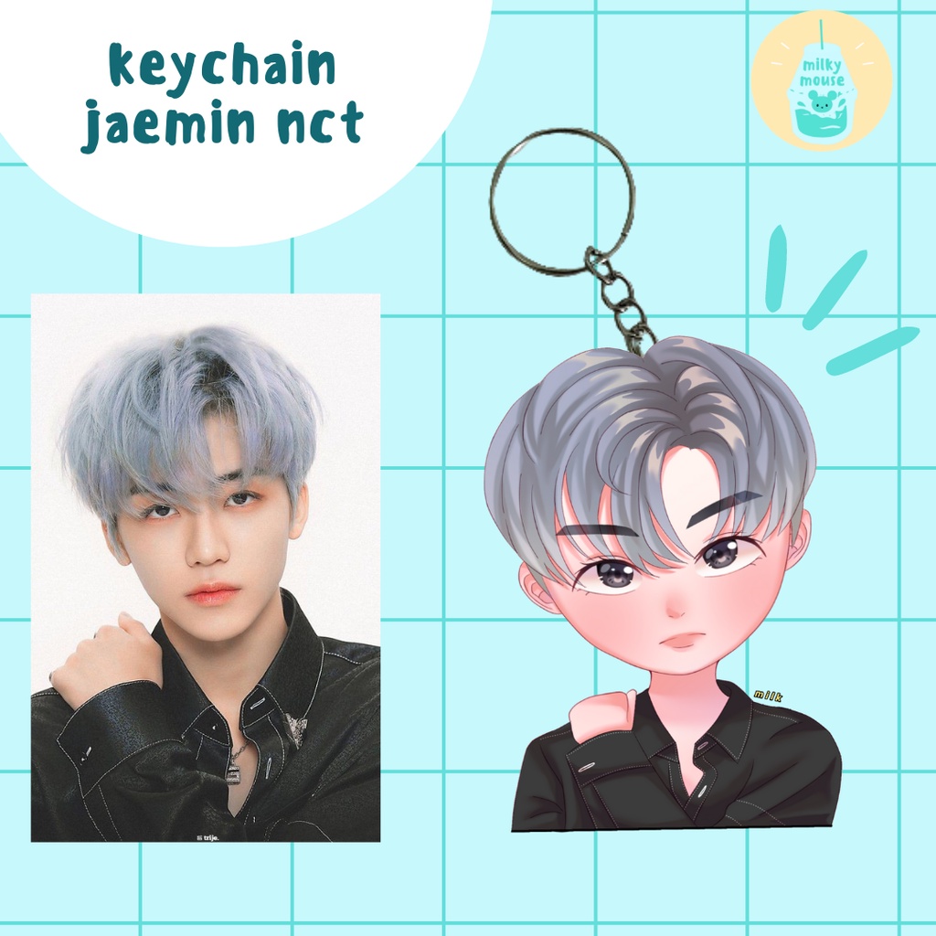 Keychain Na Jaemin NCT Keyring Gantungan Kunci jaemin nct Dream