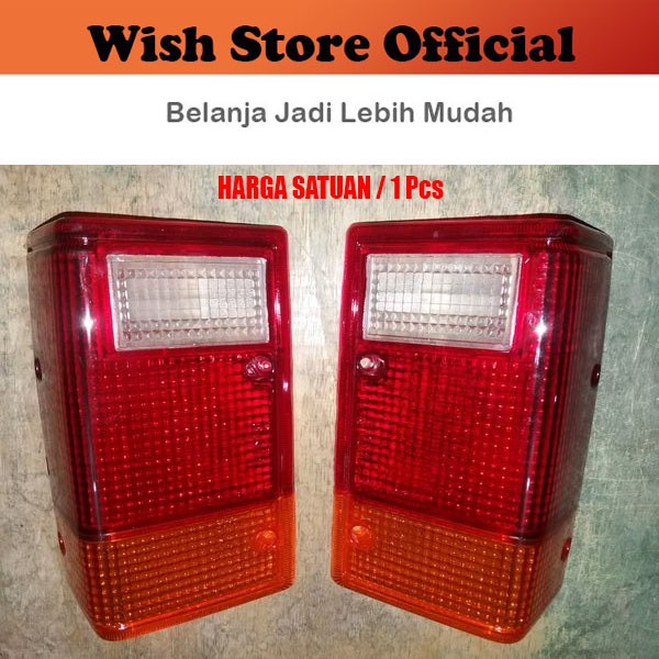 Mika Kaca Lampu Stop Lamp Sein Belakang Mitsubishi L300 L-300 Wagon OLD Lama Station Minibus Siku Ka