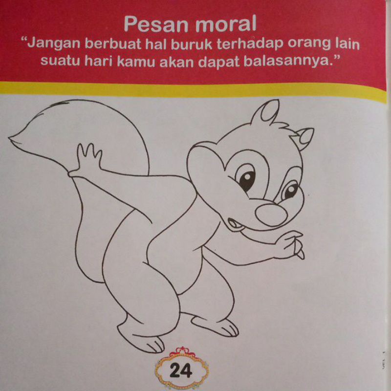 Buku Dongeng Fabel Raja Palsu /Bilingual full colour