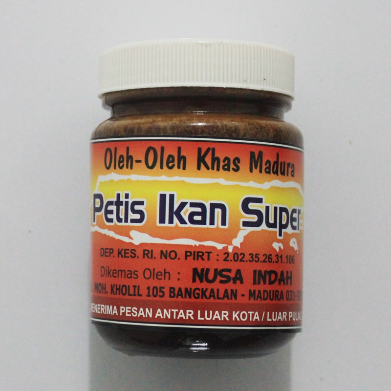 

Petis Ikan Super 260 gram