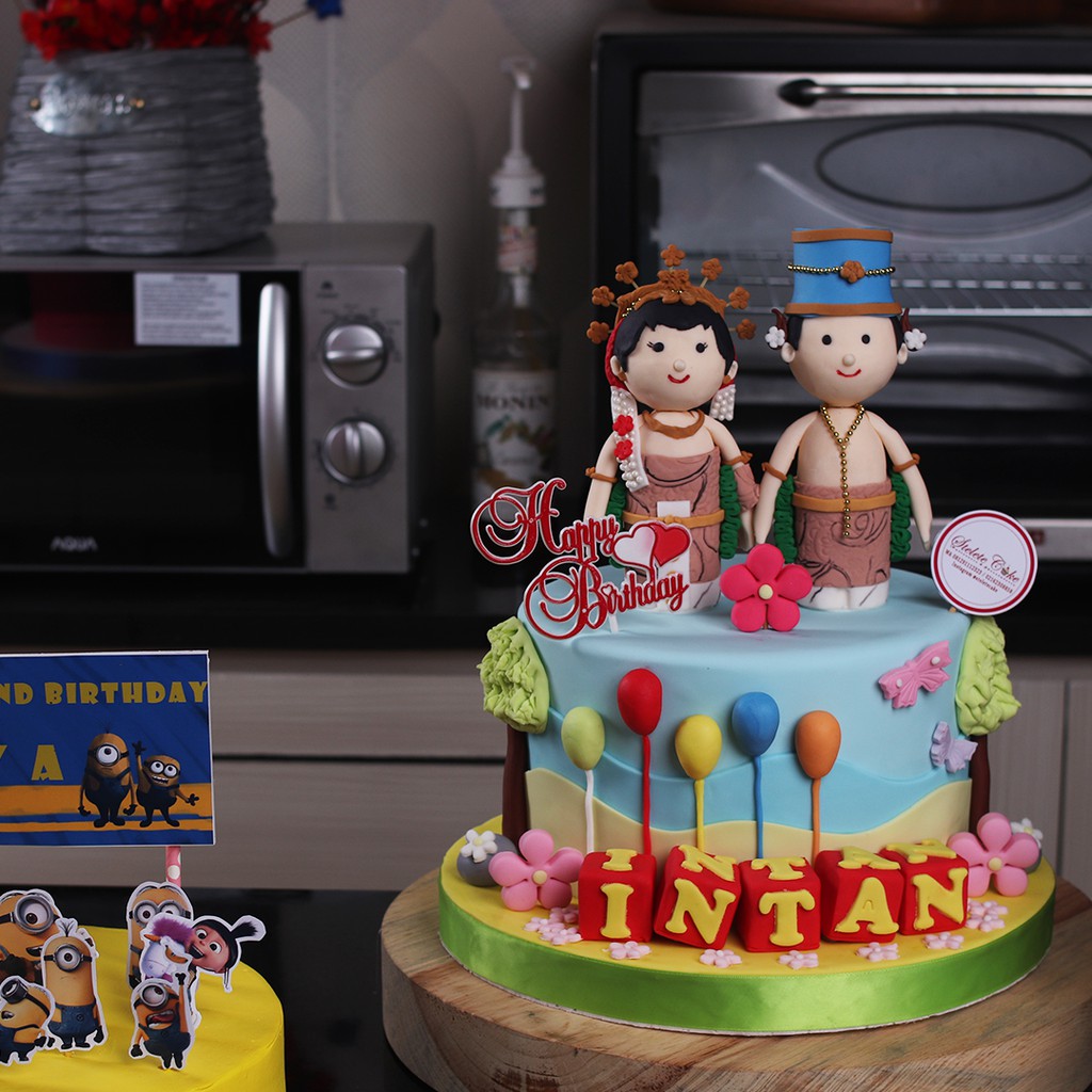 

Birthday Wedding Cake model Pengantin Betawi / MOHON BACA KETERANGAN