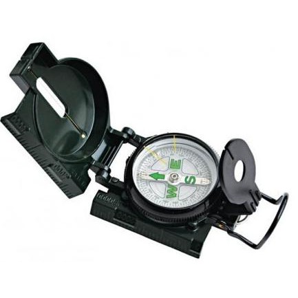 PROMO Kompas Lensatic Bidik Militer TNI / Pramuka / Penunjuk Arah Mata Angin MURAH