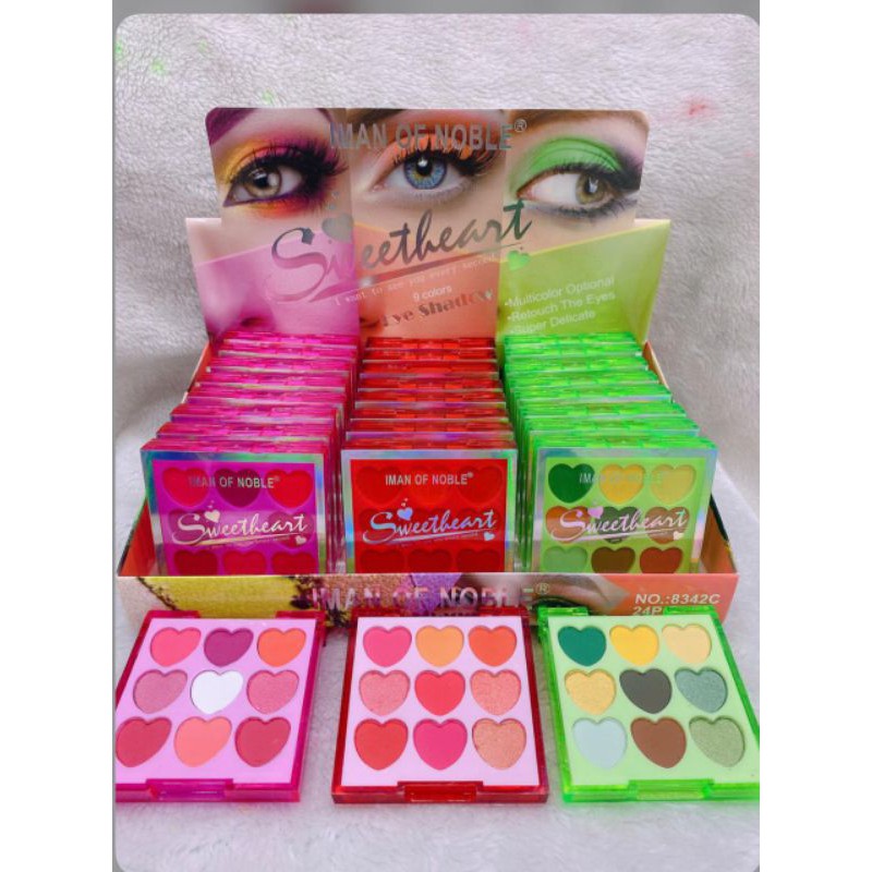 PROMO!!!EYESHADOW SWEETHEART/HAZE IMAN OF NOBLE 8342C/8324F