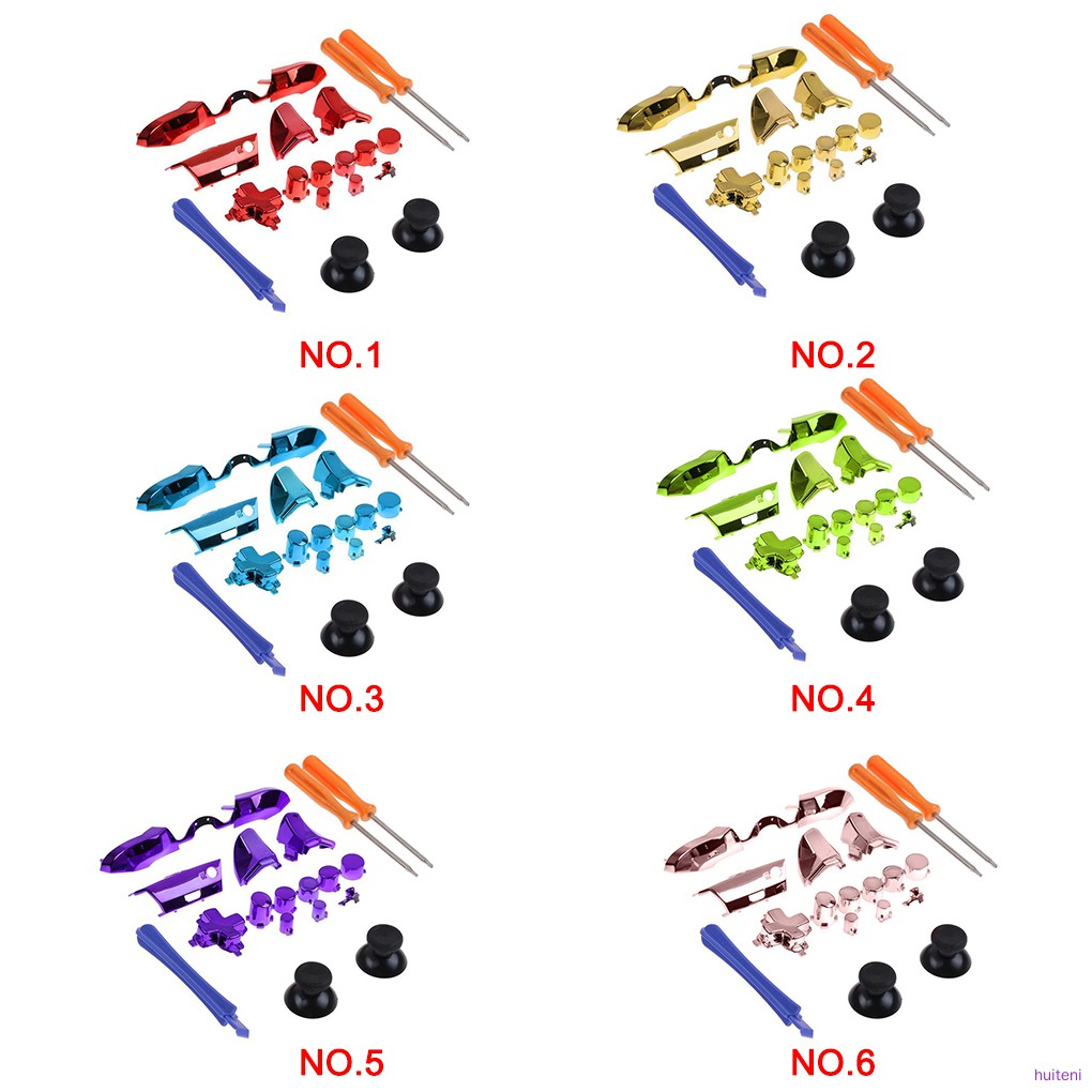 Set Tombol Bumper Pelatuk Dpad Lb Rb Lt Rt Pengganti Untuk Controller Xbox One Elite Huiteni