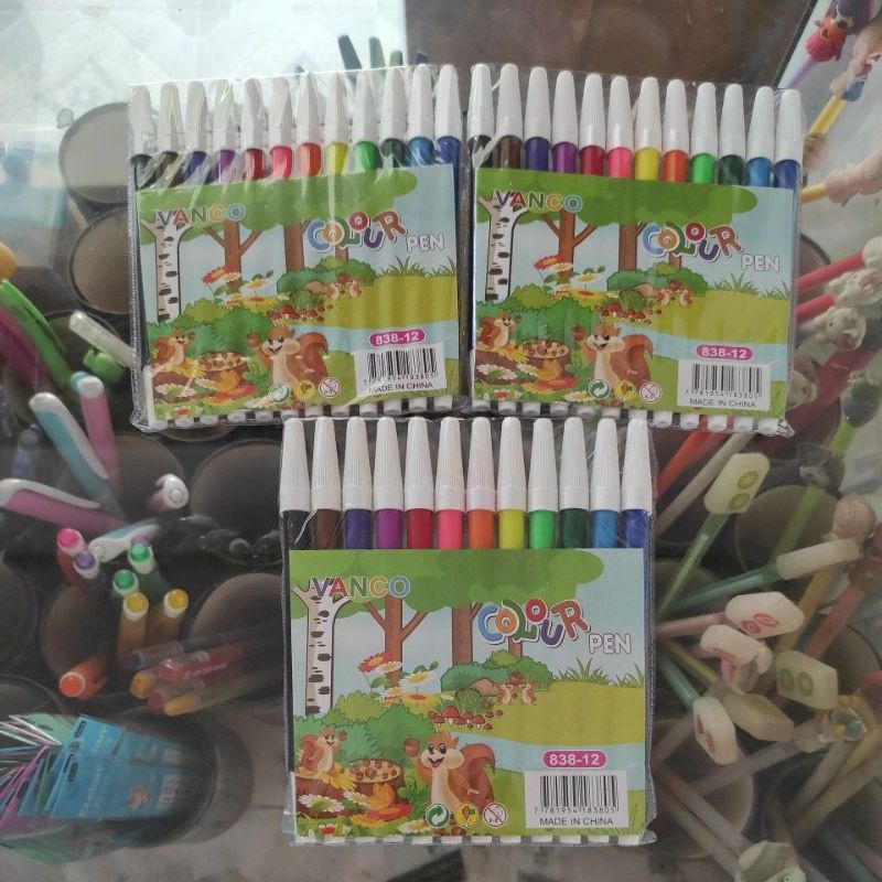 

Spidol VANCO 12 warna