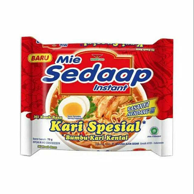 

MIE SEDAAP KARI SPESIAL