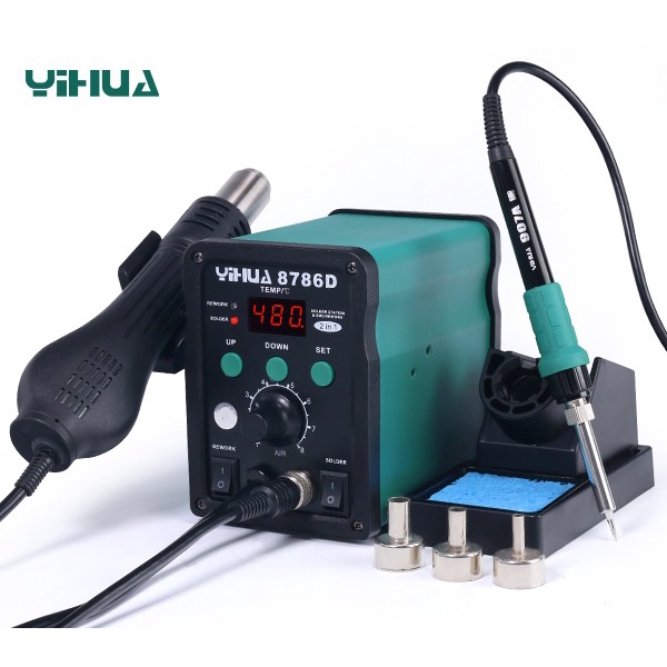 Blower Solder Uap YIHUA 8786D 2 IN 1 Original