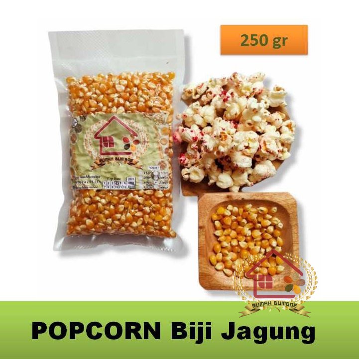 

(250 gr) POPCORN Biji Jagung Popcorn / Berondong Premium Quality
