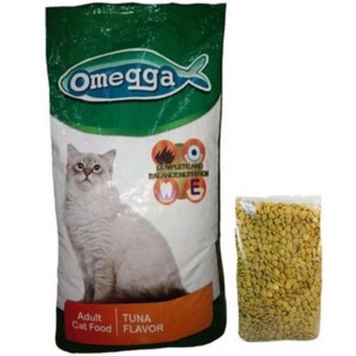 Makanan Kucing OMEGA 1 kg Repack
