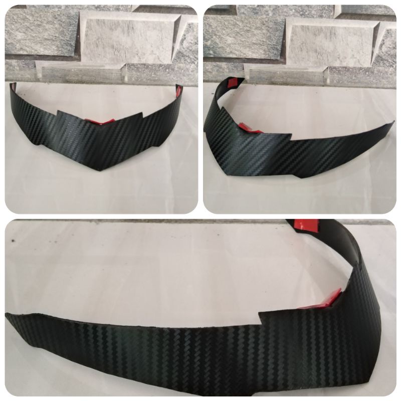 spoiler helm gm race pro motif carbone