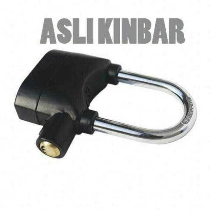 Gembok Alarm Anti Maling (Alarm Lock , Kunci Gembok Alarm )
