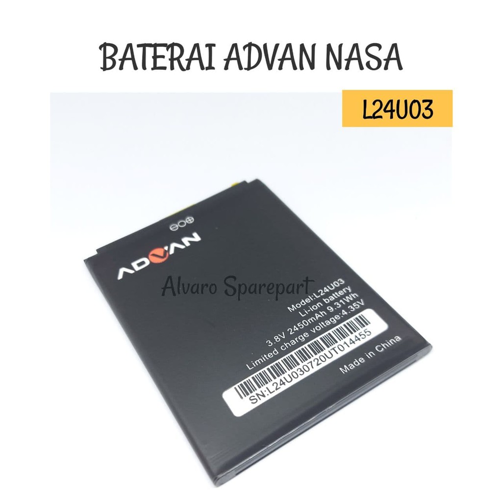 BATERAI ADVAN NASA L24U03 - BATERAI BATTERY