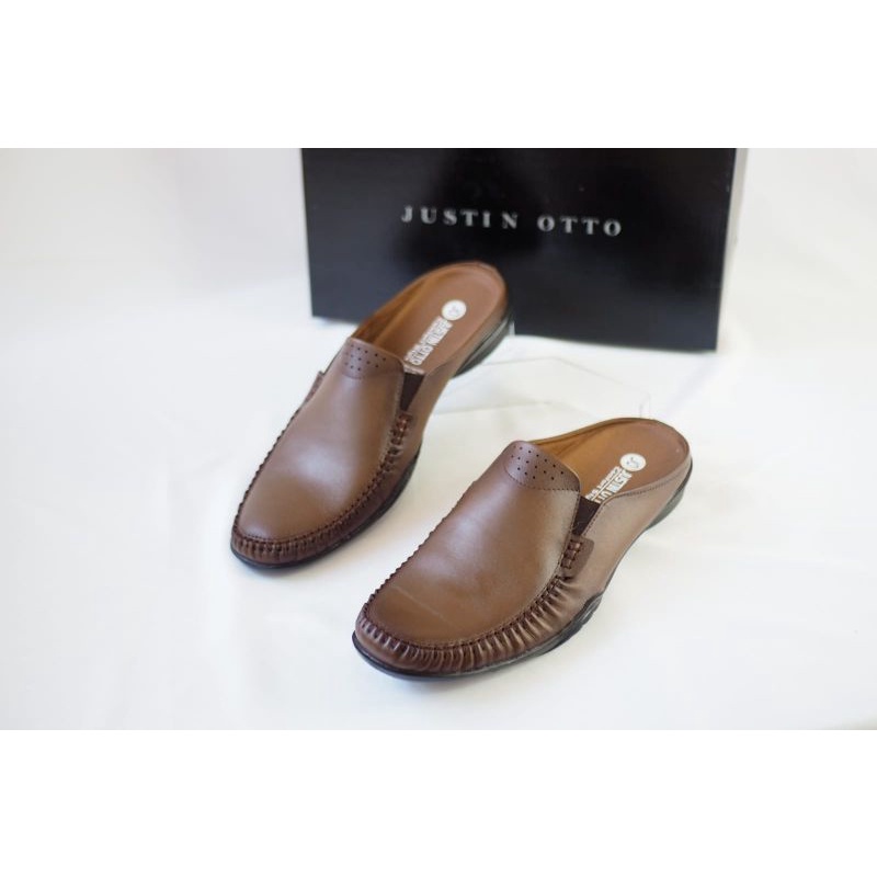 SANDAL SEPATU PRIA KULIT JUSTIN OTTO HILUX 518