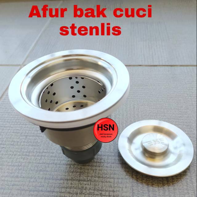 AFUR BAK CUCI PIRING STENLIS - SARINGAN BAK CUCI - APUR