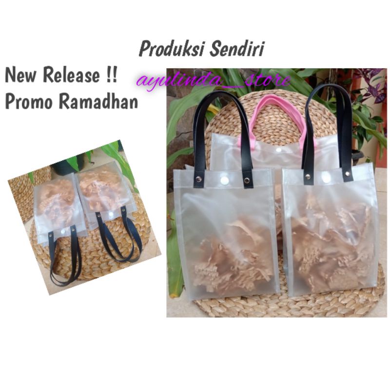 

Tas Hampers Mika Buram dengan Tali Kulit Sintetis (Dop 002) / Goodie Bag Doff || Hand Flower Bag || Tas Hampers || Tas Souvenir ||