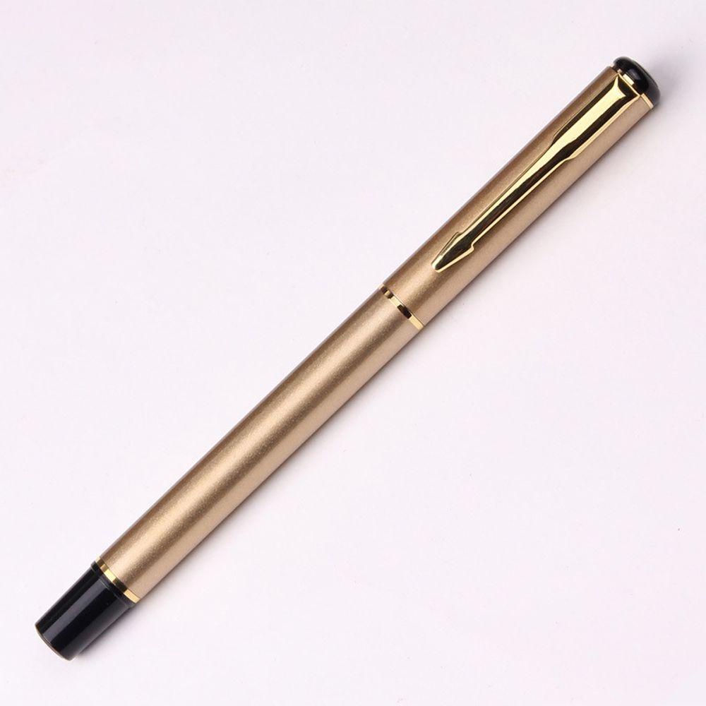 Mxbeauty Tanda Tangan Bisnis Pen Alat Menulis Berputar Kualitas Tinggi Roller Ball Pen Hadiah Desain Klasik Sekolah Kantor Supply Tinta Hitam 0.5mm Bolpoin Bolpoin