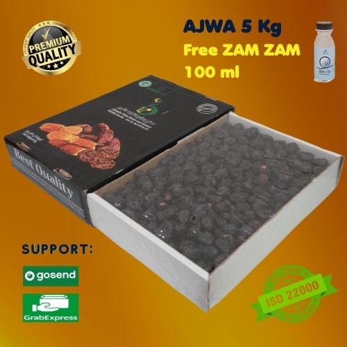 

Kurma Ajwa Nabi Madinah Premium Quality Original 5 Kg