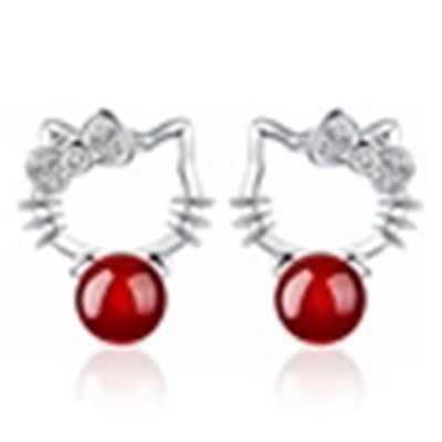 Anting Perak 925 Wanita Anting Fashion Perhiasan/Subang Telinga anting perempuan