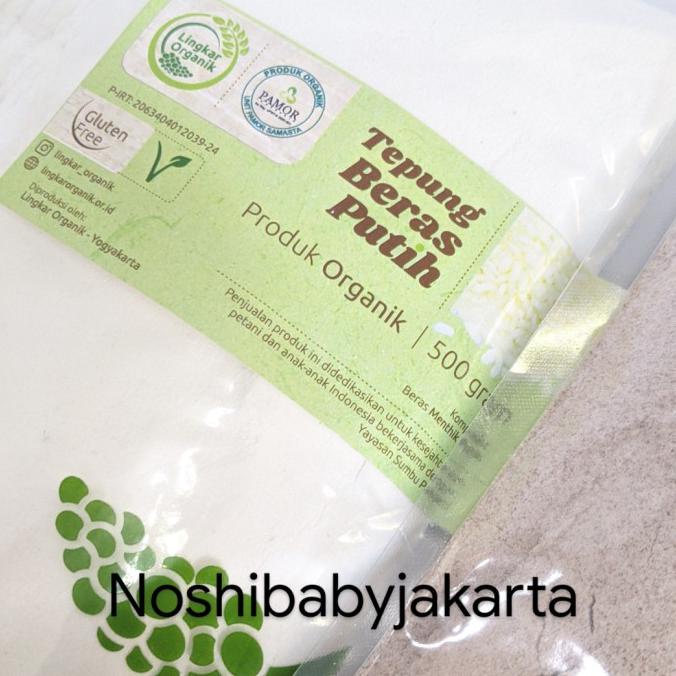 

Cuci Gudang Awal Tahun Tepung Beras Putih Lingkar Organik 500 gr Untuk MPASI bayi Diskon