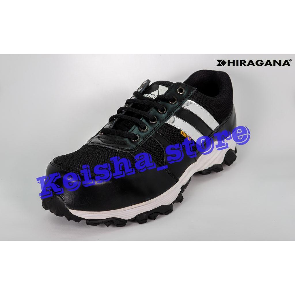 Safety Shoes Hiragana HRG-101 Hitam-Murah-Upgrade Version