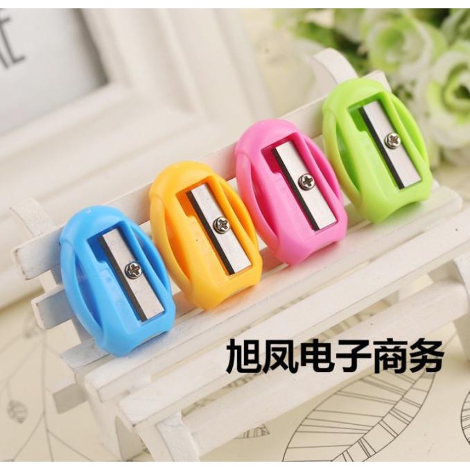 

RAUTAN PENSIL PESAWAT PENCIL SHARPENER CUTE AIRCRAFT - BIRU, CANDY