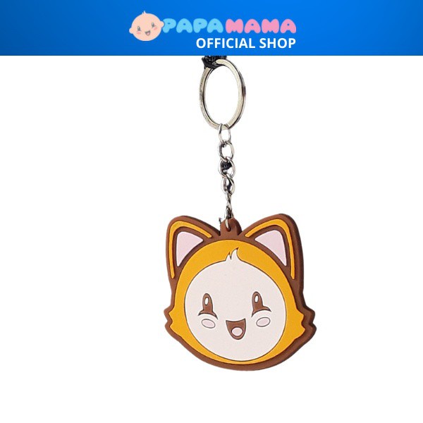 Key ring Papamama Yellow Cat Gantungan Kunci